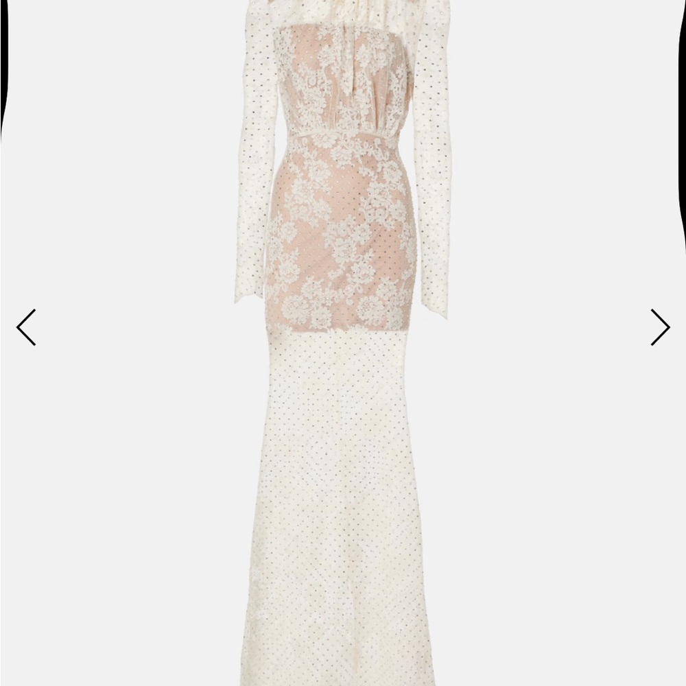 Self portrait -Embellished lace maxi dress
Like new worn once